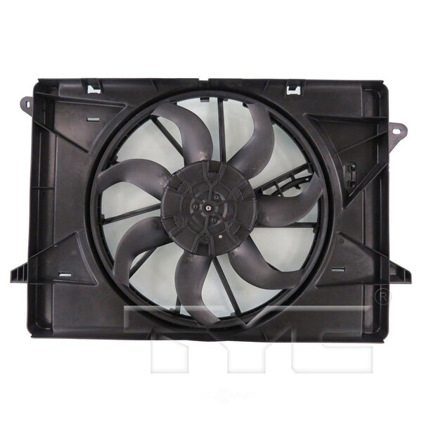 Tyc Dual Radiator And Condenser Fan Assembly, Tyc 624130 624130 - main